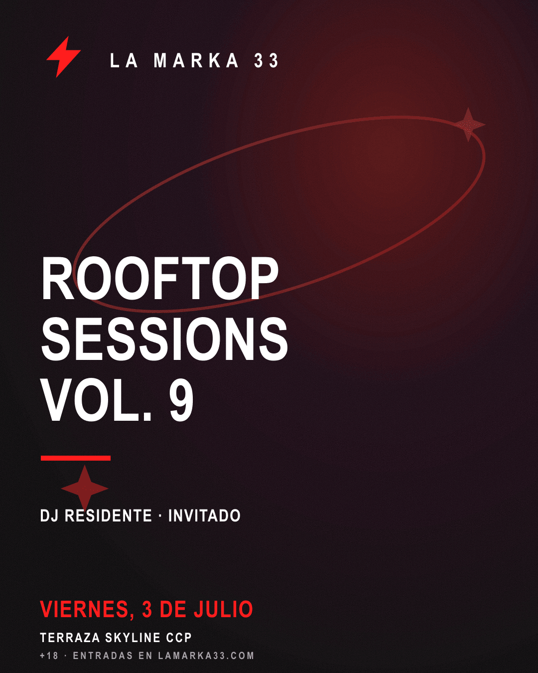 Flyer Rooftop Sessions Vol. 9